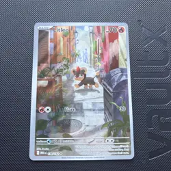 Litleo 139/132 Illustration Rare Pokemon Card Mega Evolutions - English TCG NM - Image 1