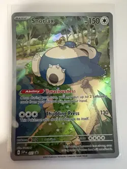 Snorlax 051 Sv: Scarlet & Violet Promo Cards Holo - Image 1