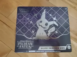Pokemon TCG Scarlet & Violet Paldean Fates Elite Trainer Box Factory Sealed 820650856181 - Image 1