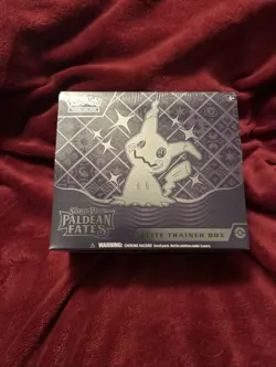 Pokemon TCG Scarlet & Violet Paldean Fates Elite Trainer Box ETB Factory Sealed - Image 1