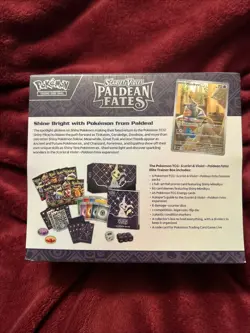 Pokemon TCG Scarlet & Violet Paldean Fates Elite Trainer Box ETB Factory Sealed - Image 2