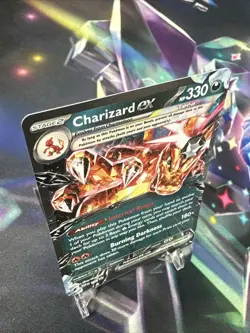 Pokemon TCG Charizard EX 196 Scarlet & Violet Promo Card NM - Image 2