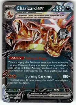 Charizard ex - 196 SV: Scarlet & Violet Promo Cards NM Pokemon Card TCG - Image 1