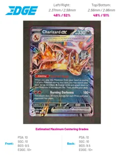 Charizard ex 196 Pokemon TCG Promo SV: Scarlet & Violet Promo Cards Near Mint - Image 1
