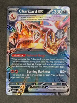 Charizard ex 196 Pokemon TCG Promo SV: Scarlet & Violet Promo Cards Near Mint - Image 3