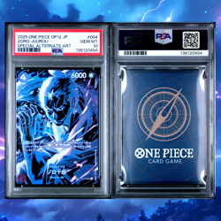 PSA 10 2025 ONE PIECE ST18-004 ZORO JUUROU OP12 LEGACY OF THE MASTER SP GEM MINT - Image 2