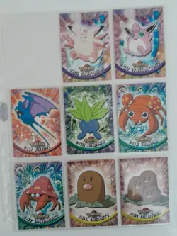 POKEMON TV SERIES 1 BASE CARDS SINGLE SELECTION - 1st PRINT BLUE TOPPS LOGO - Image 3