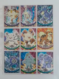 POKEMON TV SERIES 1 BASE CARDS SINGLE SELECTION - 1st PRINT BLUE TOPPS LOGO - Image 4