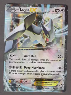 Lugia EX 68/98 - XY Ancient Origins - Pokemon Card 2015 NM - Image 1