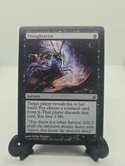 Lp-Nm, English MTG Regular Thoughtseize Lorwyn Magic the Gathering - Image 1
