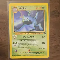 Pokemon TCG Team Rocket & Gym Challenge Lot Golbat Zubat Dark Gloom Jynx 5 Cards - Image 2