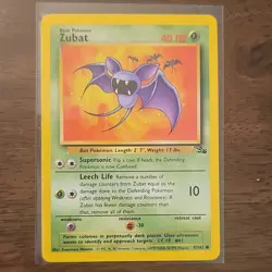 Pokemon TCG Team Rocket & Gym Challenge Lot Golbat Zubat Dark Gloom Jynx 5 Cards - Image 3