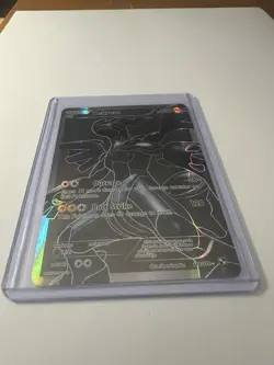 Zekrom 114/114 Black & White Base Full Art Holo Ultra Rare Pokemon Card NM - Image 5