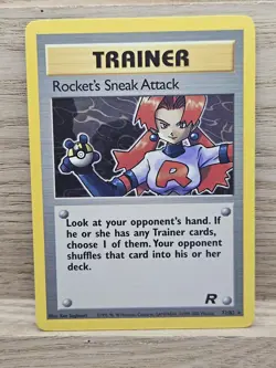 Rocket's Sneak Attack 72/82 Team Rocket Normal Rare Pokemon Card TCG (126) - Image 1
