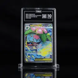 Mega Venusaur EX 155/132 Mega Evolution Full Art Card TAG GEM MINT 10 - Image 1