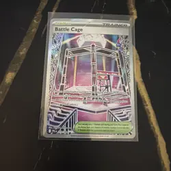 Battle Cage 116/094 Me02: Phantasmal Flames Holo Pokemon Card English - Image 1
