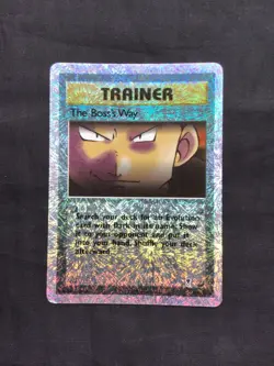 Pokemon Cards: Legendary Collection Reverse Holo: The Boss's Way 105/110 - Image 1