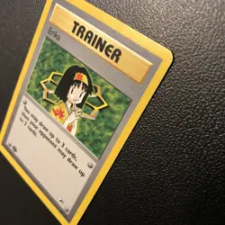 Erika 100/132 Gym Heroes Rare First Edition Pokemon Card NM Condition - Image 4