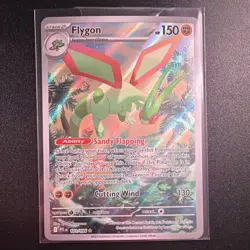 Pokemon Flygon 101/094 Illustration Rare Holo Me02: Phantasmal Flames TCG Card - Image 1