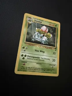 Ivysaur 44/130 | Base Set 2 | Non Holo Pokemon Card - Image 2