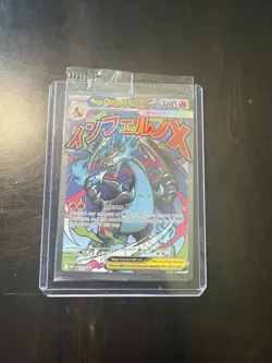 Pokemon Mega Charizard X ex 023 Mega Evolution Promo Holo EX Card - Image 1