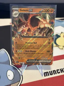 Golem EX 76/165 Holo Ultra Rare Scarlet And Violet Pokemon 151 Card - NM - Image 1