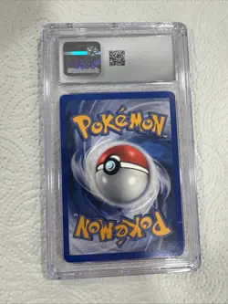 CGC 9 MINT Entei 2001 Black Star Movie Promo 34 Reverse Holo Pokemon Card SWIRL - Image 2