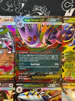 Pokemon TCG Phantasmal Flames Complete Double Rare EX Bundle (All 10 Cards) - Image 3