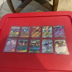 Phantasmal Flames Ex Double Rare Complete Set - Bundle Of All 10 - All NM - Image 1