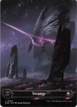 Swamp () (Borderless) L Edge of Eternities 264 NM MTG - Image 1