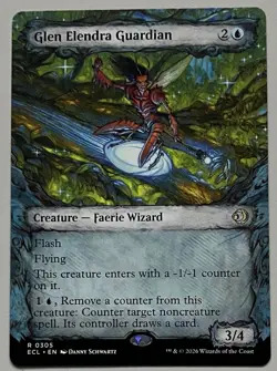 MTG Lorwyn Eclipsed Glen Elendra Guardian Creature RARE REGULAR #0305 - Image 1