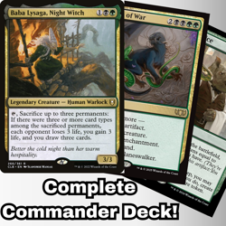 Baba Lysaga, Night Witch Commander Deck EDH 100 Magic Cards Custom Deck MTG - Image 1