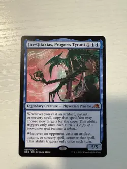Jin-Gitaxias, Progress Tyrant (Phyrexian) Kamigawa: Neon Dynasty Regular - Image 1