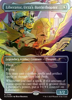 Foil - Liberator, Urza's Battlethopter (Rainbow Foil) - 2286 - NM - EN - Image 1