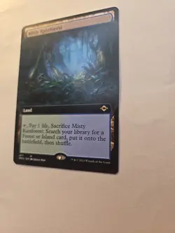 MTG Non Foil Borderless Modern Horizons 2 M/NM Extended Art Misty Rainforest - Image 5