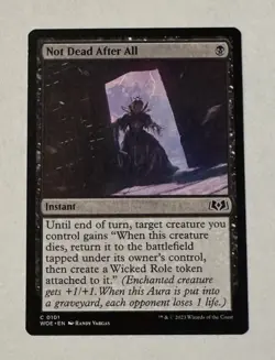 MTG Not Dead After All - Wilds of Eldraine NM - Image 1