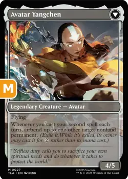 MTG The Legend of Yangchen/Avatar Yangchen Avatar Mythic NM - Image 1