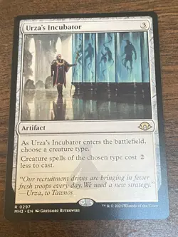 WotC MAGIC the Gathering MODERN HORIZONS 3 unplayed mint rare URZA'S INCUBATOR - Image 1