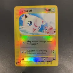 Pokemon Card Jigglypuff 68/144 Skyridge Reverse Holo MP+ E Reader - Image 1
