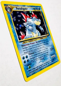 2000 Pokemon Neo Genesis 4/111 Feraligatr Holo Unlimited Rare NM !! - Image 2
