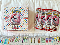 Pokemon Japanese 151 Lot of 205 Cards with Empty BOX & Empty Booster Packs LP-NM - Image 2