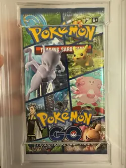 2022 Pokemon - Pikachu/Mewtwo/Gyarados Pokemon Go Sealed Pack - PSA 8 NM-MT!! - Image 3