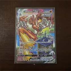 Pokemon Blaziken VMAX 021/198 Ultra Rare Holo Rapid Strike 320HP Chilling Reign - Image 1