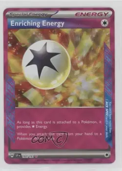 ACE SPEC - Enriching Energy Pokemon SV08: Surging Sparks #191 - Image 1