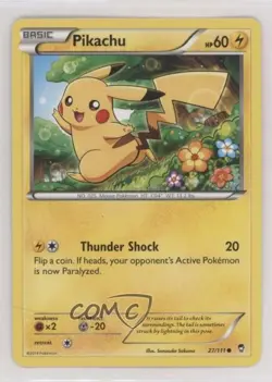 Pikachu Pokemon XY Furious Fists #27 - Image 1