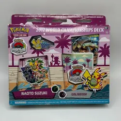 Pokemon TCG: 2017 World Championship Deck Golisopod-GX Naoto Suzuki English NIB - Image 1