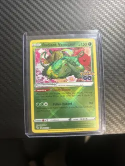 Radiant Venusaur - 004/078 - Pokemon Go Sword & Shield Radiant Rare NM - Image 1