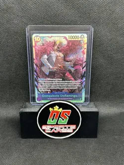 Donquixote Doflamingo OP14-069 Super Rare Foil The Azure Sea's Seven OP14-EB04 - Image 1