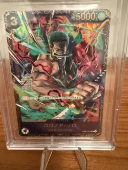 BGS 10 One Piece Roronoa Zoro OP01-025 Flagship Battle Winner - Image 3