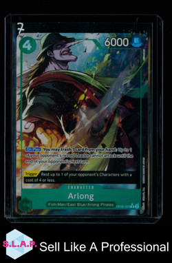 ARLONG BANDAI OP06-023 ONE PIECE CARD GAME R ENGLISH - Image 1